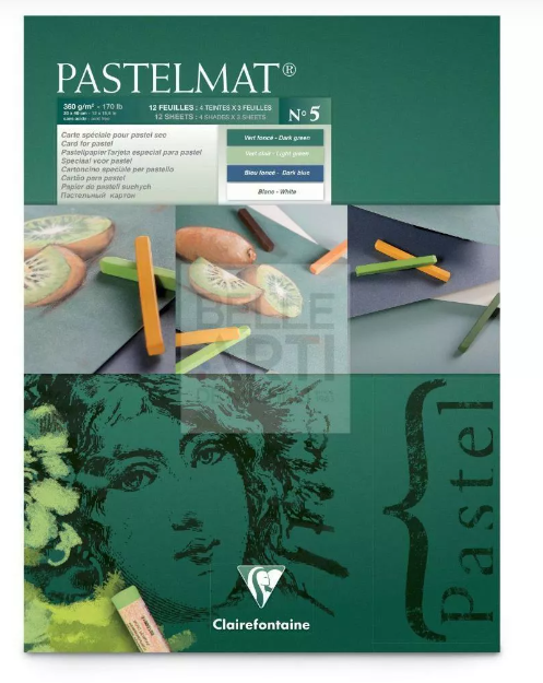 בלוק פסטל מט דגם 5  - PASTELMAT