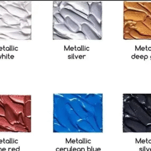 סט צבעי אקריליק מטאלים - MEEDEN - 6