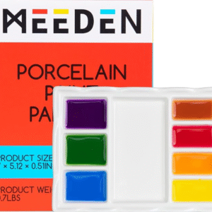 פלטת פורצלן מלבנית 8 שקעים -  MEEDEN