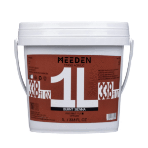צבע אקריליק ליטר -  MEEDEN - brunt-sienna