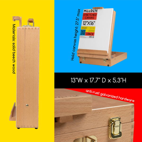 ⁦ערכת ציור בצבעי אקריליק - MEEDEN⁩ – תמונה ⁦3⁩