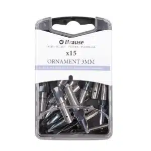 מארז 15 ציפורניים מעוצבים לעט נובע - 3 מ"מ - Herbin