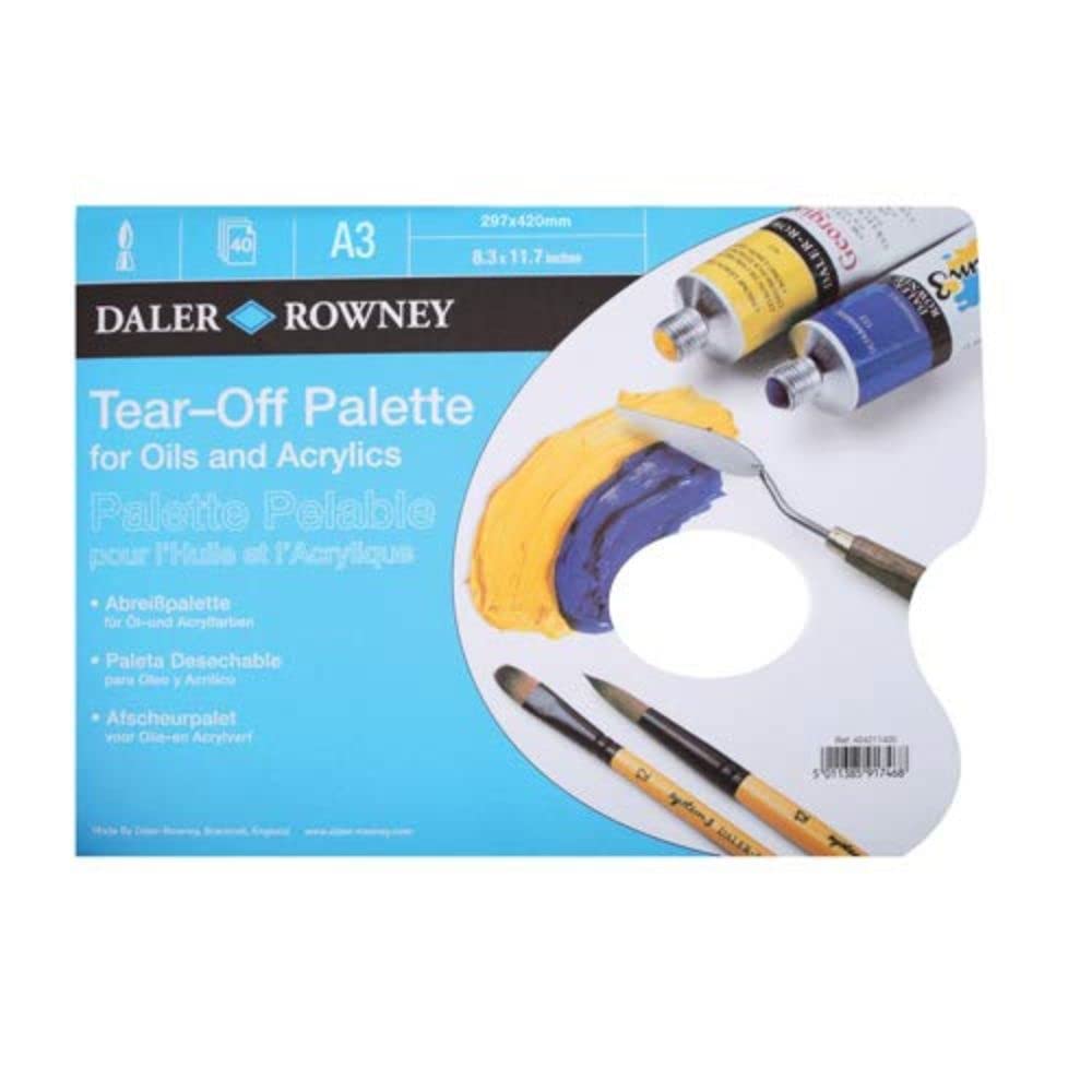 בלוק פלטה מנייר - 40 גליונות - A3 - Daler Rowney – תמונה 2