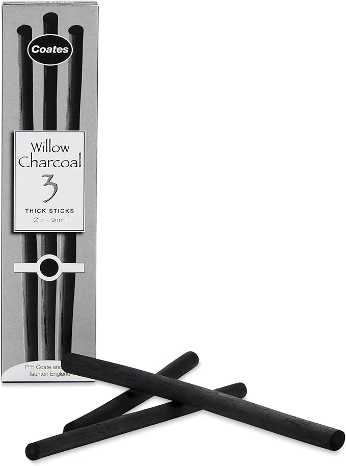 מארז 3 פחמים טבעיים – 7-9 מ”מ – Coates