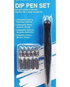 סט קליגרפי 5 ראשים SINOART