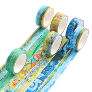 נייר דבק צבעוני וואשי טייפ - תפזורת