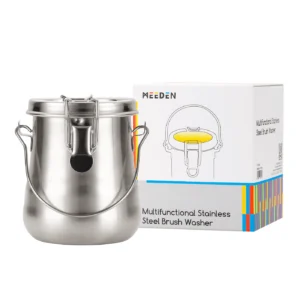 כוס נירוסטה לייבוש מכחולים M - MEEDEN