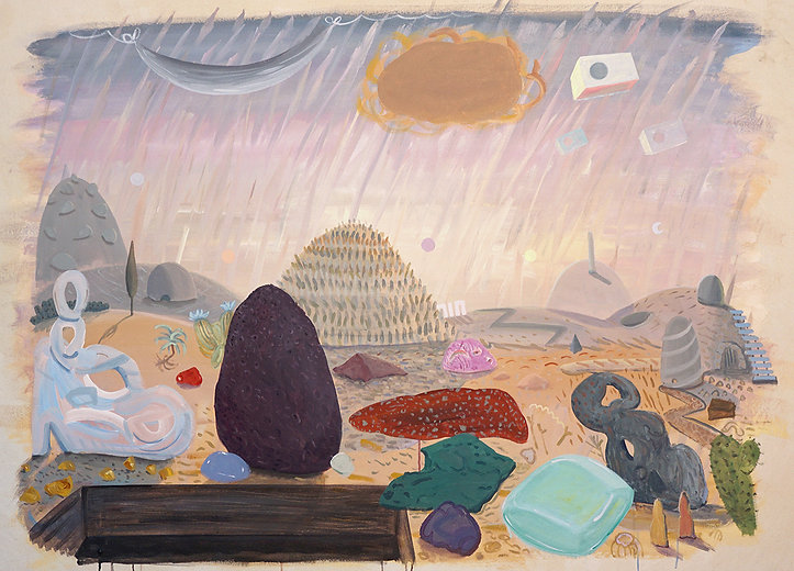 רשימת ציוד לקורס - קורס אישי, ציור על נייר בשלל חומרים