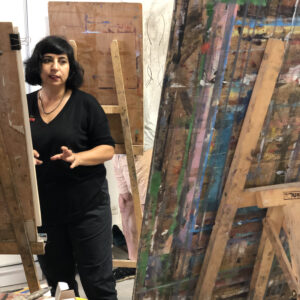 סיור אמנות בהדרכת לילית שמבון