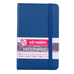 ספר רישום - סקטצ'בוק 9/14 ס"מ - Talens - כחול-כהה