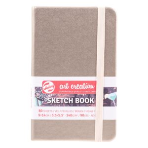 ספר רישום - סקטצ'בוק 9/14 ס"מ - Talens - שמפניה