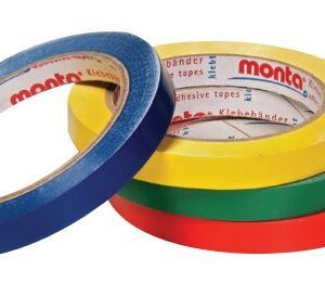 סלוטייפ PVC צבעוני 12 מ"מ - מגוון צבעים