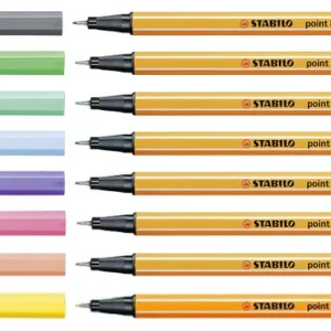 סט 8 עטי פסטל 04 - STABILO point