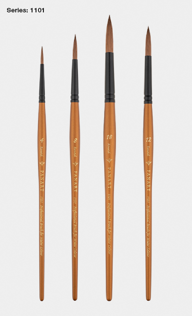 מכחולים סייבל סינטטים - PAN ART SABLE BRUSHES