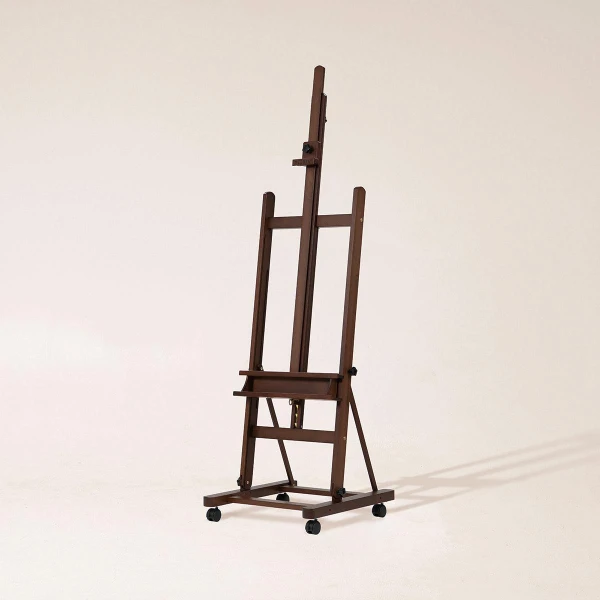 כן ציור 4 רגליים עם גלגלים מהגוני - MEEEDEN