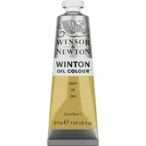 צבע שמן - 37 מ"ל - Winsor&Newton - gold