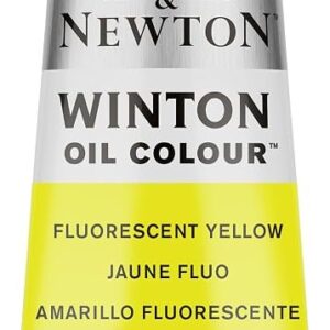 צבע שמן - 37 מ"ל - Winsor&Newton - fluo-yellow