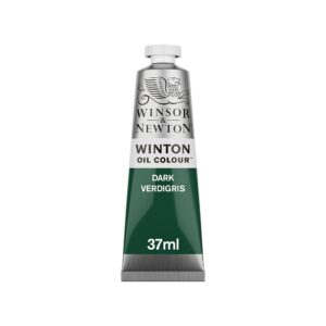 צבע שמן - 37 מ"ל - Winsor&Newton - dark-verdigris