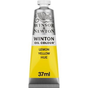 צבע שמן - 37 מ"ל - Winsor&Newton - lemon-yellow-hue