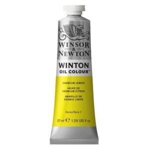 צבע שמן - 37 מ"ל - Winsor&Newton - cadmium-lemon-hue