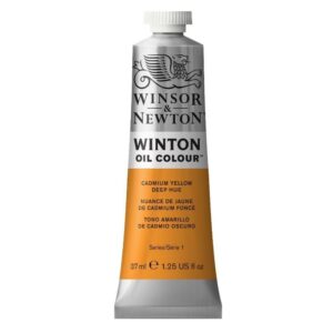 צבע שמן - 37 מ"ל - Winsor&Newton - cadmium-yellow-deep-hue