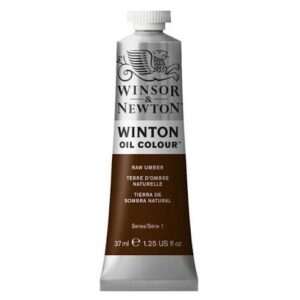 צבע שמן - 37 מ"ל - Winsor&Newton - raw-umber