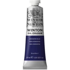 צבע שמן - 37 מ"ל - Winsor&Newton - dioxazine-blue