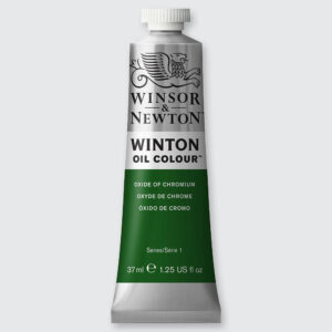 צבע שמן - 37 מ"ל - Winsor&Newton - oxide-of-chromium