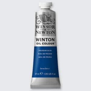 צבע שמן - 37 מ"ל - Winsor&Newton - prussian-blue