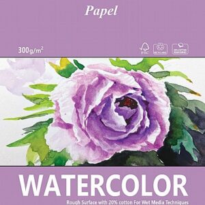 בלוק PAPEL סגול לצבעי מים - 300 גר