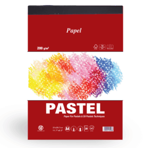 בלוק פסטל 200 גר' - PAPEL - A4