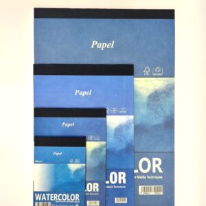 בלוק PAPEL כחול לצבעי מים - 300 גר - a3
