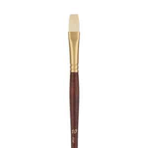 מכחול בריסל טבעי מולבן - Professional - bright-long-10