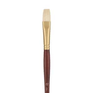 מכחול בריסל טבעי מולבן - Professional - bright-long-12