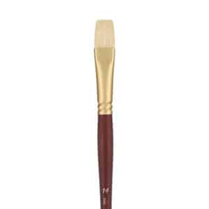 מכחול בריסל טבעי מולבן - Professional - bright-long-14