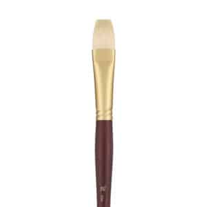 מכחול בריסל טבעי מולבן - Professional - bright-long-16