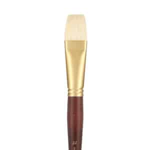 מכחול בריסל טבעי מולבן - Professional - bright-long-22