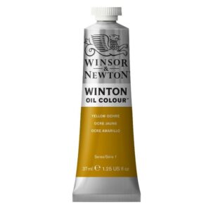 צבע שמן - 37 מ"ל - Winsor&Newton - yellow-ochre