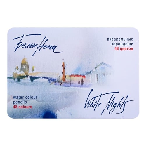 סט 48 צבעי עיפרון - WHITE NIGHTS – תמונה 2